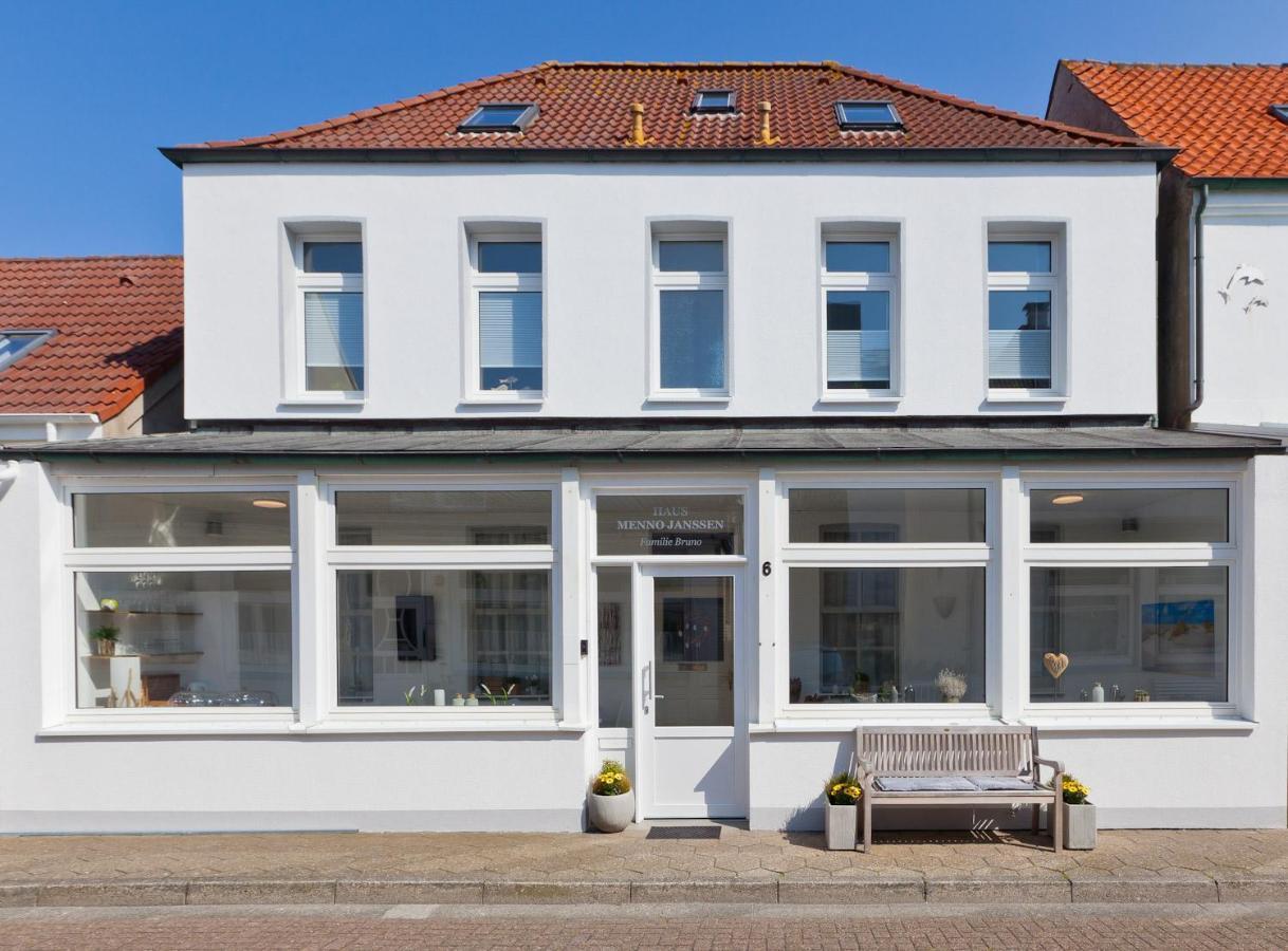 Haus Menno Janssen - Doppelzimmer Norderney Exteriör bild