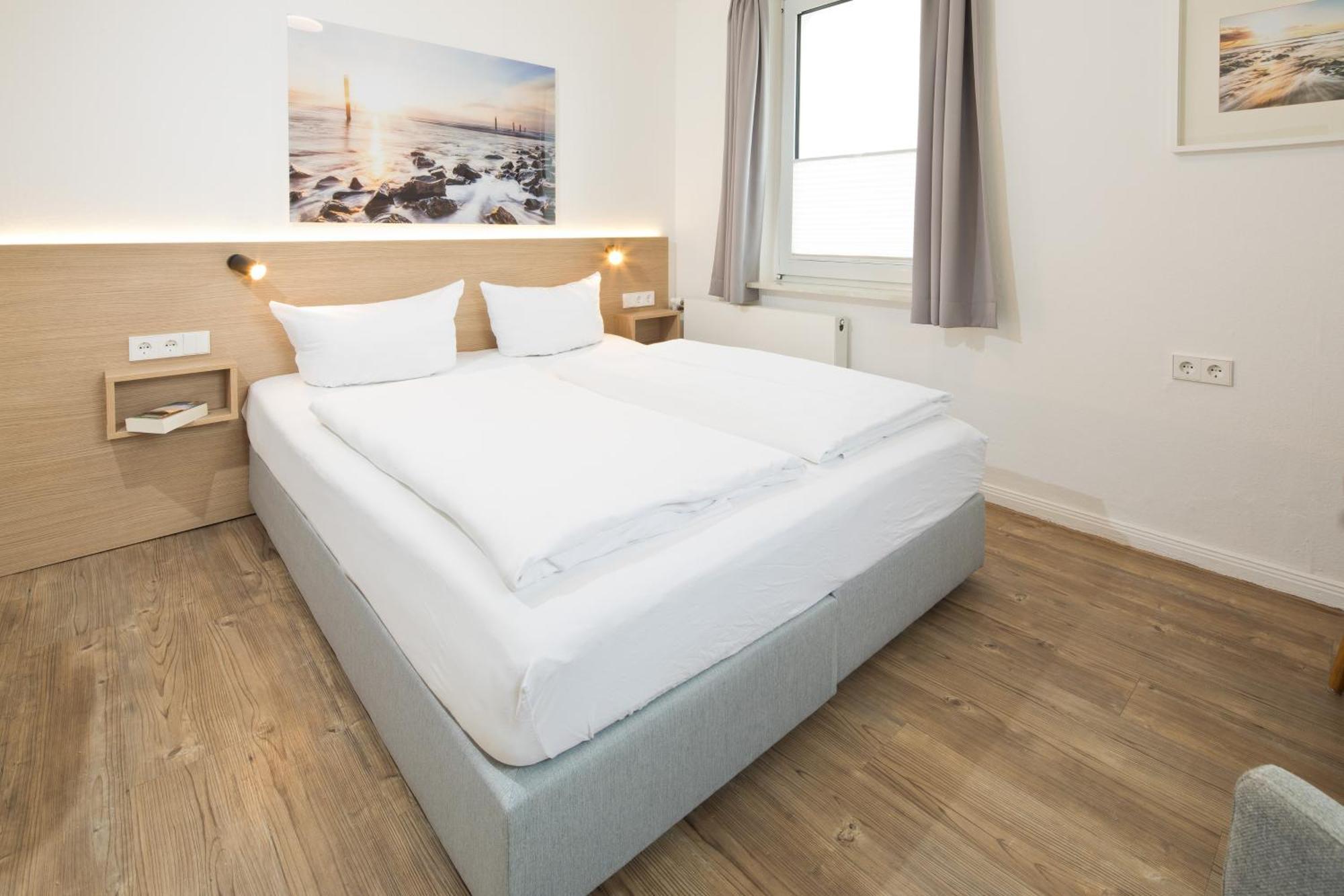 Haus Menno Janssen - Doppelzimmer Norderney Exteriör bild